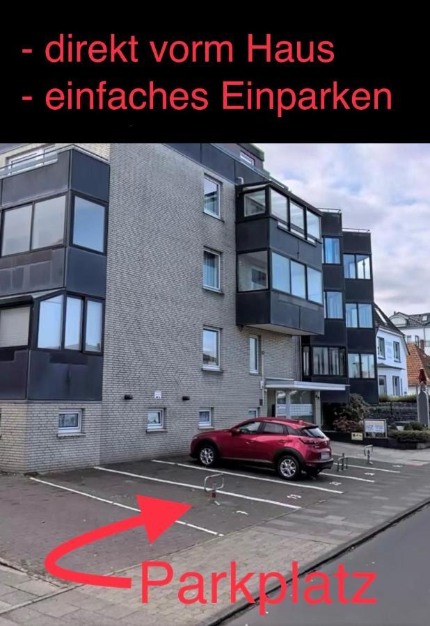 Traumhafte Ferienwohnung "Seeperle" In Cuxhaven - Duhnen Mit Teilseeblick In 1A Lage 外观 照片